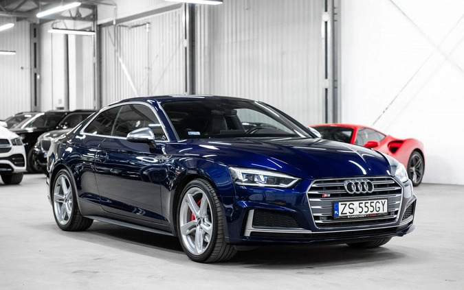 Audi S5 cena 177000 przebieg: 78000, rok produkcji 2017 z Rumia małe 781